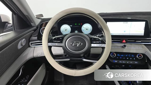 Hyundai Avante Hybrid (CN7) 2020 Серебристо-серый из Кореи, фото 4