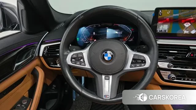 BMW 5 Series (G30) 2022 Серый из Кореи, фото 4