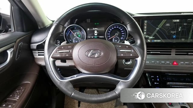 Hyundai The New Grandeur IG Hybrid 2020 Серый из Кореи, фото 4