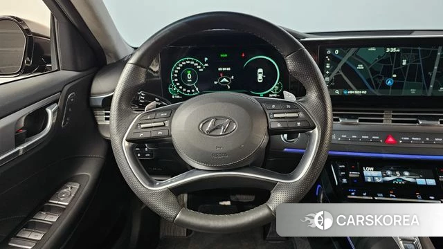 Hyundai The New Grandeur IG Hybrid 2020 Черный из Кореи, фото 4