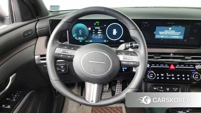 Hyundai The New Tucson Hybrid (NX4) 2024 Белый из Кореи, фото 4