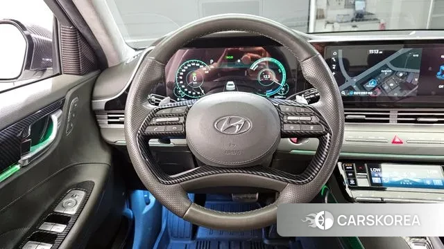 Hyundai The New Grandeur IG Hybrid 2020 Белый из Кореи, фото 4
