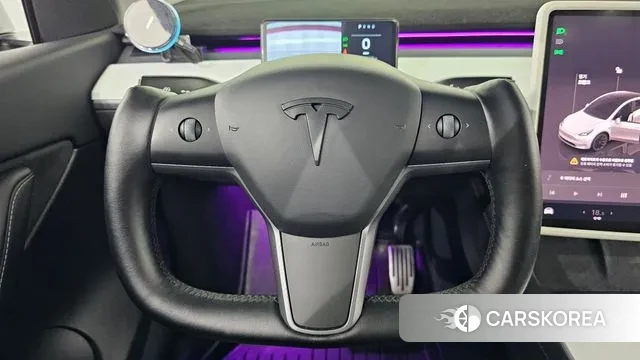 Tesla Model Y 2022 Белый из Кореи, фото 4