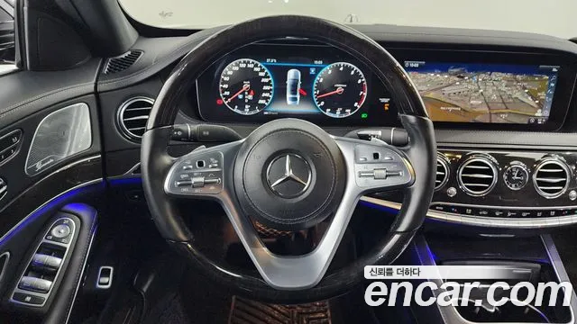 Mercedes-Benz S-Class W222 2019 Черный из Кореи, фото 4