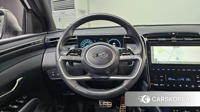 Hyundai Tucson Hybrid (NX4) 2022 Белый из Кореи, фото 4