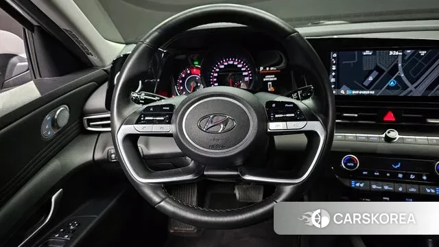 Hyundai Avante (CN7) 2021 Серебристо-серый из Кореи, фото 4