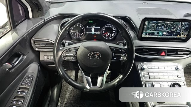 Hyundai The New Santa Fe 2021 Белый из Кореи, фото 4