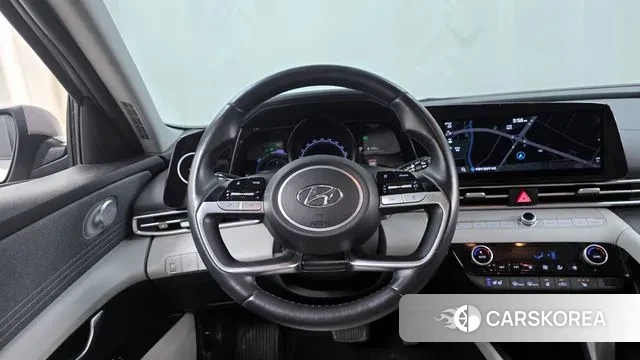 Hyundai Avante Hybrid (CN7) 2022 Серый из Кореи, фото 4