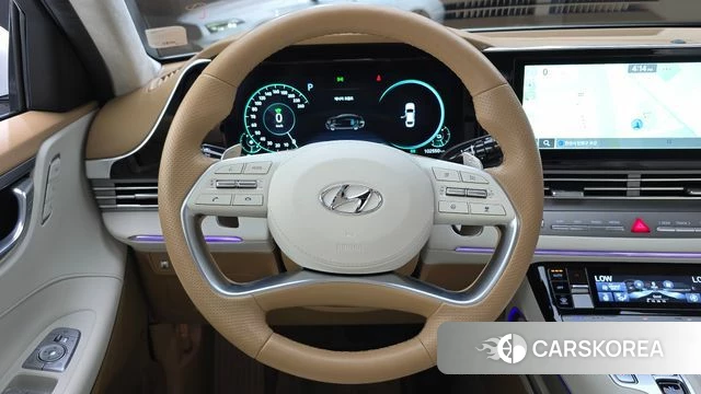Hyundai The New Grandeur IG Hybrid 2020 Белый из Кореи, фото 4