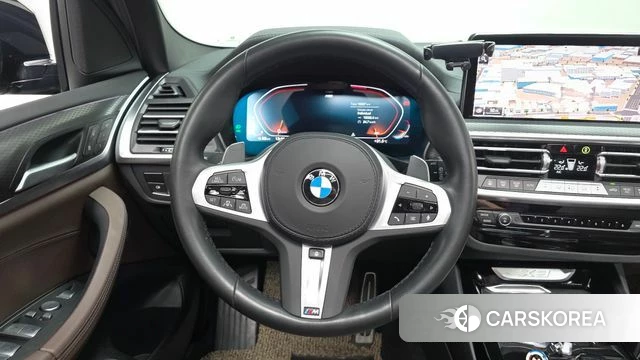 BMW X3 (G01) 2023 Черный из Кореи, фото 4