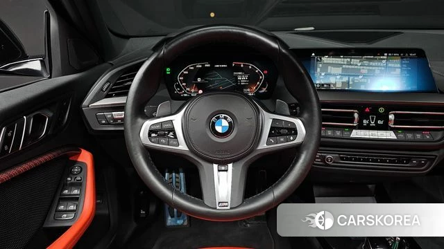 BMW 1 Series (F40) 2023 Черный из Кореи, фото 4