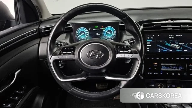 Hyundai Tucson Hybrid (NX4) 2020 Черный из Кореи, фото 4