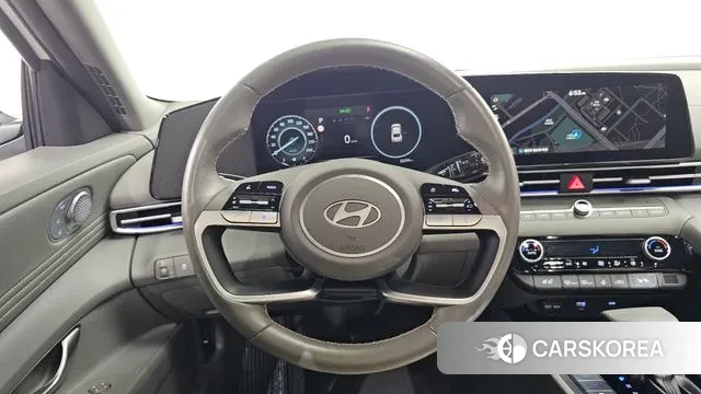 Hyundai The New Avante (CN7) 2024 Белый из Кореи, фото 4