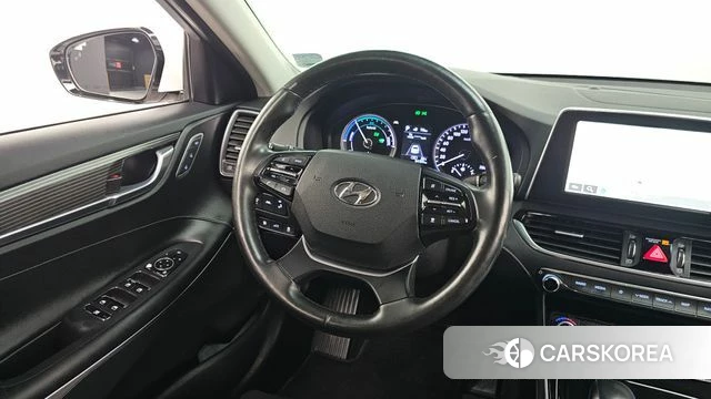 Hyundai Grandeur IG Hybrid 2019 Белый из Кореи, фото 4
