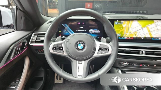 BMW 4 Series (G22) 2023 Серебристо-серый из Кореи, фото 4