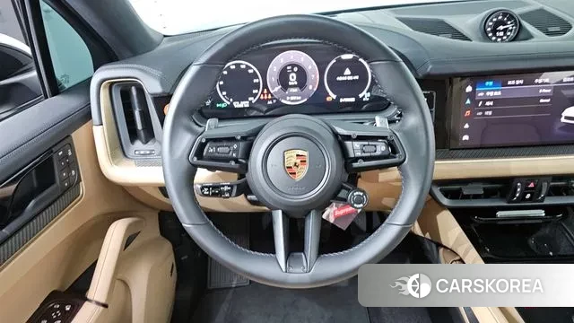 Porsche Cayenne (PO536) 2024 Черный из Кореи, фото 4