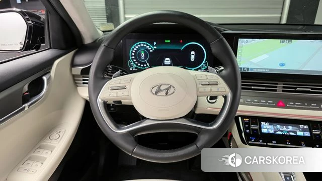 Hyundai The New Grandeur IG Hybrid 2022 Черный из Кореи, фото 4