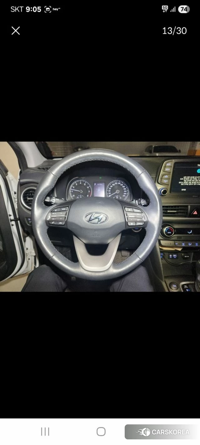 Hyundai Kona 2019 Белый из Кореи, фото 4