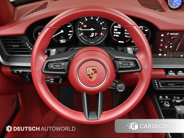 Porsche 911(992) 2023 Серебристо-серый из Кореи, фото 4