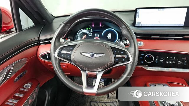 Genesis GV70 2021 Красный из Кореи, фото 4