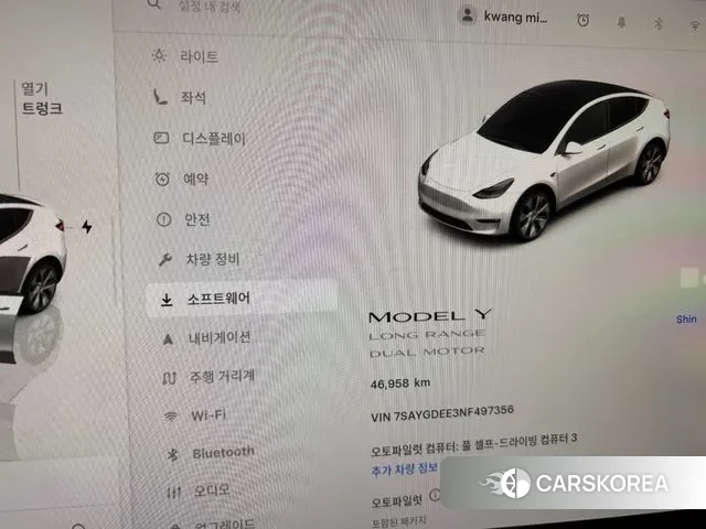 Tesla Model Y 2022 Белый из Кореи, фото 4