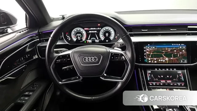 Audi A8 (D5) 2021 Черный из Кореи, фото 4