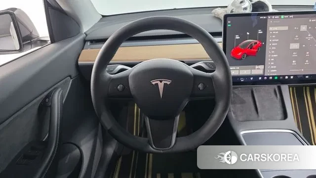 Tesla Model Y 2021 Белый из Кореи, фото 4