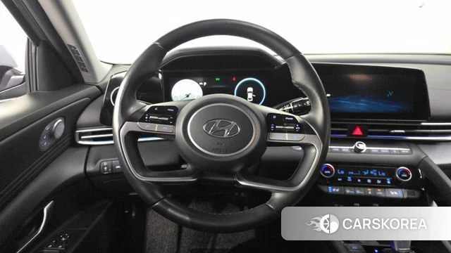 Hyundai Avante (CN7) 2021 Небесно-голубой из Кореи, фото 4