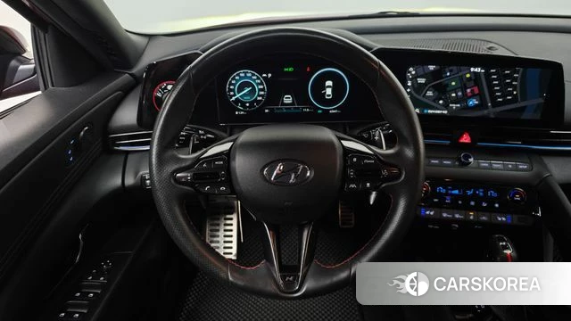 Hyundai Avante (CN7) 2021 Красный из Кореи, фото 4
