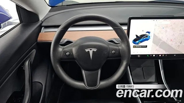 Tesla Model 3 2020 Синий из Кореи, фото 4