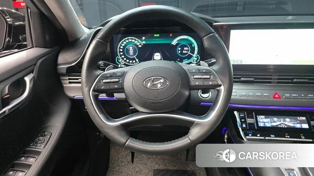 Hyundai The New Grandeur IG Hybrid 2022 Черный из Кореи, фото 4