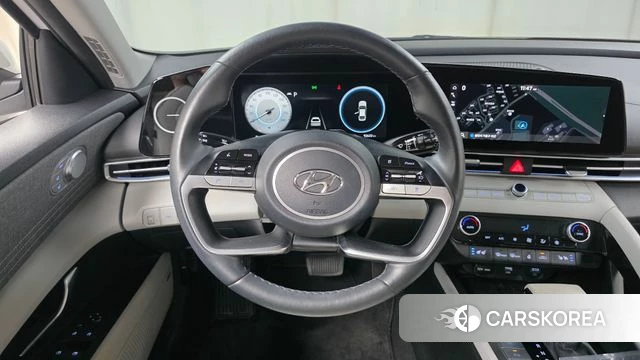 Hyundai Avante (CN7) 2021 Белый из Кореи, фото 4