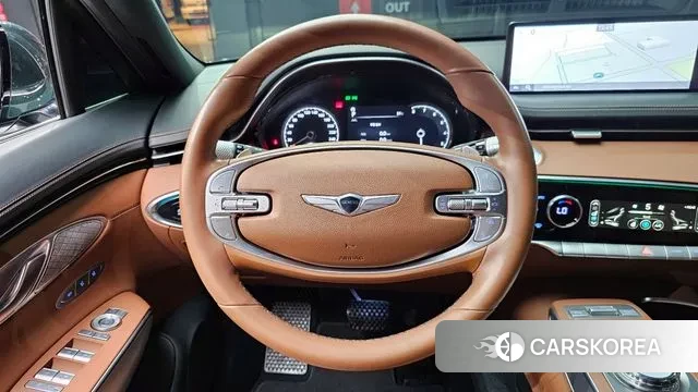 Genesis GV70 2021 Темно-зеленый из Кореи, фото 4