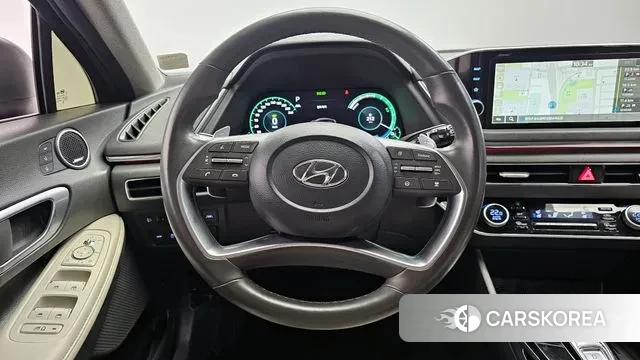 Hyundai Sonata Hybrid (DN8) 2021 Черный из Кореи, фото 4