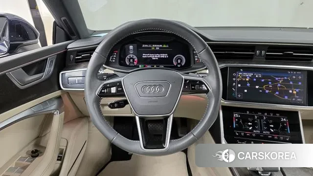 Audi A7 (4K) 2021 Синий из Кореи, фото 4