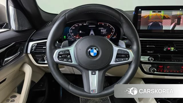BMW 5 Series (G30) 2022 Черный из Кореи, фото 4