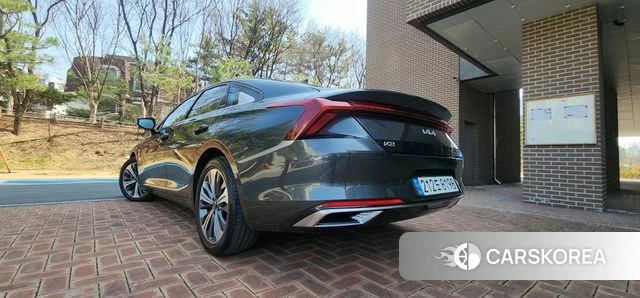 Kia K8 Hybrid 2023 Серый из Кореи, фото 4