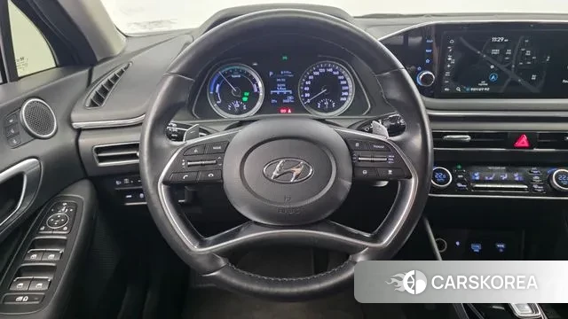 Hyundai Sonata Hybrid (DN8) 2019 Черный из Кореи, фото 4