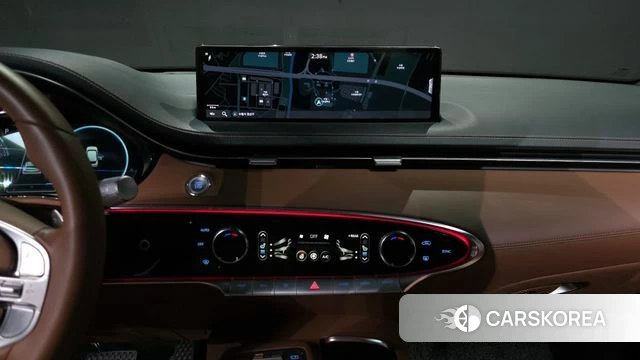 Genesis GV70 2021 Синий из Кореи, фото 4