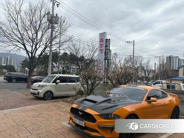 Ford Mustang 2018 Оранжевый из Кореи, фото 4