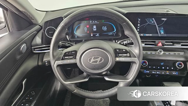 Hyundai The New Avante (CN7) 2023 Белый из Кореи, фото 4