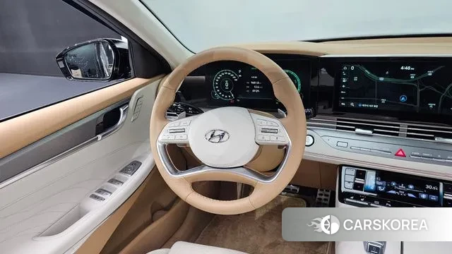 Hyundai The New Grandeur IG Hybrid 2020 Белый из Кореи, фото 4