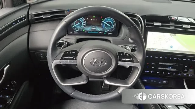 Hyundai Tucson Hybrid (NX4) 2023 Белый из Кореи, фото 4