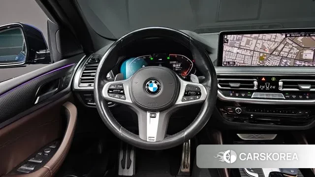BMW X4 (G02) 2022 Синий из Кореи, фото 4