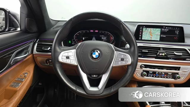 BMW 7 Series (G11) 2022 Черный из Кореи, фото 4