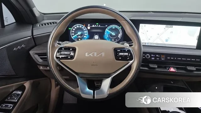 Kia K8 Hybrid 2021 Черный из Кореи, фото 4