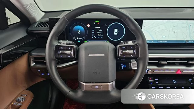 Hyundai Grandeur Hybrid (GN7) 2023 Белый из Кореи, фото 4