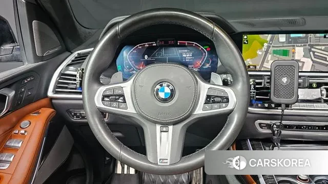 BMW X7 (G07) 2020 Синий из Кореи, фото 4