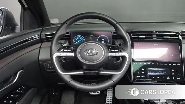 Hyundai Tucson Hybrid (NX4) 2023 Белый из Кореи, фото 4