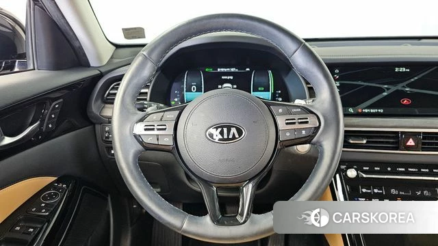 Kia K7 Premier Hybrid 2021 Черный из Кореи, фото 4